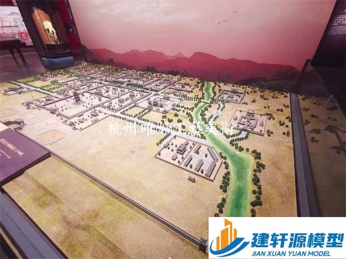 东湖微缩模型法门寺