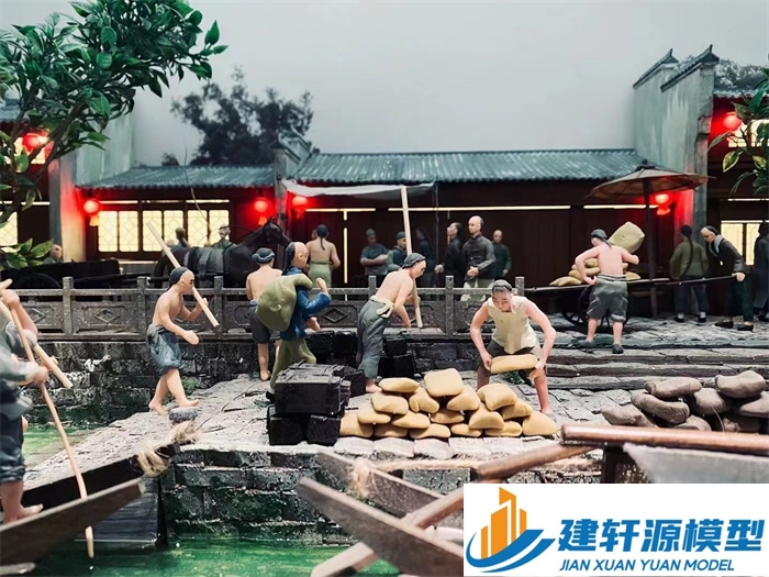 东湖博物馆江南水乡模型